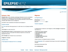 Tablet Screenshot of epilepsie-netz.de